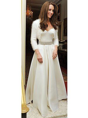 Alexander Mcqueen Wedding Dresses, Second Wedding Dress, Kate Middleton Wedding Dress, Middleton Wedding, White Long Dress, Denim Wedding, Kate Middleton Wedding, Second Wedding Dresses, Strapless Evening Gowns