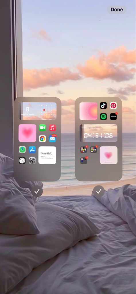 Cute Ios 16 Homescreen, Ios Screen, Ipad Layout, Ios Themes, Ios Layout, Ios Ideas, Ios Wallpaper, Custom Ipad, Ios 15