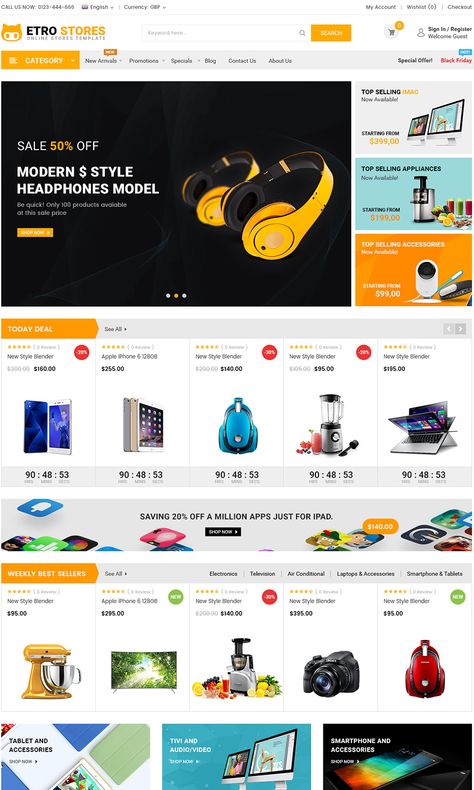 EtroStore - Drag & Drop Multipurpose OpenCart 3 & 2.3 Theme with Mobile-Specific Layouts #Drop, #Multipurpose, #amp, #EtroStore Marketplace Design, Dropshipping Website, Ecommerce Startup, Design Sites, Ecommerce Web Design, Shopify Website Design, Dropshipping Store, Ecommerce Web, Ecommerce Themes