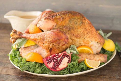 Herb Roasted Turkey Turkey Brine Pioneer Woman, Turkey Gravy From Drippings, Classic Mashed Potatoes, Turkey Spices, Thanksgiving Essentials, Thanksgiving Desserts Table, Best Thanksgiving Recipes, Turkey Platter, Brine Recipe