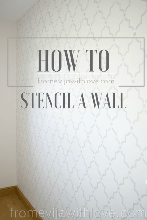 Diy Wall Stencil Patterns Paint, Cricut Wall Stencil, Wall Stencil Patterns Printable, Pearlized Paint, Wall Stencil Ideas, Bedroom Wall Stencil, Stencil Walls, Wall Stencil Nursery, Trellis Wall Stencil