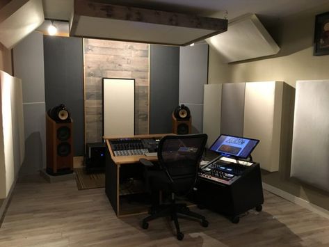 Studio Room Design, Home Recording Studio Setup, Recording Studio Setup, Home Studio Ideas, Bass Trap, Audio Studio, Recording Studio Design, Recording Studio Home, Home Studio Setup