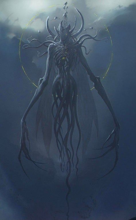 Abyss Monster Concept Art, Mutated Human Monster, Dnd Aberrations Art, Zombie Monster Concept Art, Eldrich Horror Character, Eldrich Gods, Cosmic Horror Concept Art, Eldritch Human, Eldrich Horror Aesthetic