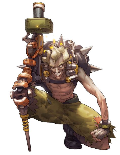 Junkrat Concept from Overwatch Superhero Concept Art, Junkrat Fanart, Superhero Concept, Concept Art Character Design, Junkrat And Roadhog, Concept Art Gallery, Overwatch Wallpapers, Woodland Animal Art, Inspiration Wallpaper