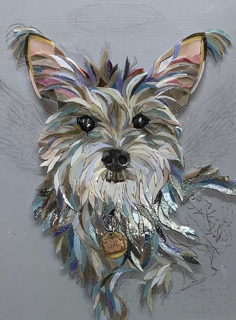 Stained Glass Mosaic Art, Rainbow Mosaic, Mosaic Art Diy, Mosaic Portrait, Mosaic Animals, Mosaic Art Projects, Mosaic Stained, Mosaic Tile Art, Collage Art Projects