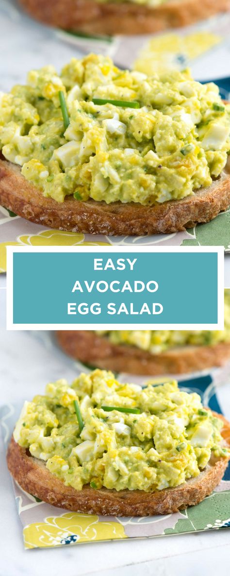 Egg Salad And Avocado, Breakfast Egg Salad Sandwich, Avacodo Egg Sandwich, Avacodo Egg Salad Recipe, Avocado Egg Salad Recipe, Avacodo Egg Salad, Egg Salad Wrap, Egg Salad Recipe Easy, Egg Salad Recipe Healthy