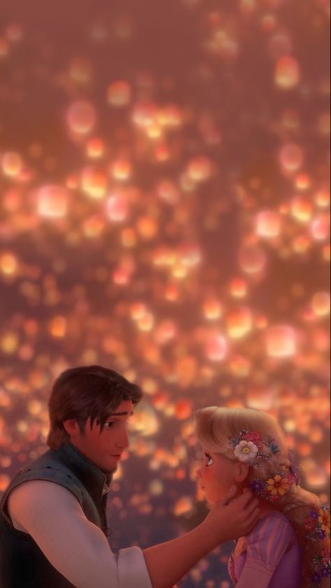 Disney Wallpaper Lock Screen, Rapunzel Phone Wallpaper, Iphone Wallpaper Tangled, Disney Tangled Wallpaper Aesthetic, Tangled Couple Wallpaper, Cute Disney Couple Wallpaper, Rupunzle Aesthetic Wallpaper, Love Disney Wallpaper, Royal Forbidden Love Aesthetic