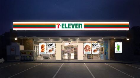 7-Eleven rebranding - Fonts In Use 7 11 Aesthetic, 11 Aesthetic, Seven Eleven, Case Presentation, Get In The Mood, Beautiful Logos Design, 7 Eleven, Wallpaper Dekstop, Beautiful Logos