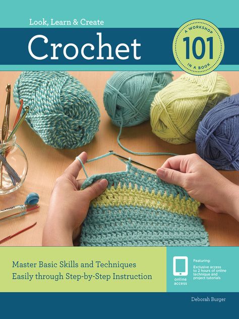 Caron Cake Crochet Patterns, Caron Cakes Crochet, Crochet 101, Half Double Crochet Stitch, Basic Skills, Double Crochet Stitch, Crochet Books, Crochet Applique, Crochet Videos