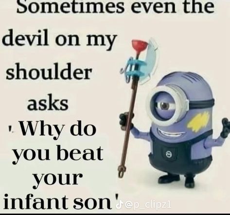 Minion Memes, Minion Meme, Minion Jokes, I Love My Son, Minion Quotes, Silly Images, Very Funny Pictures, Minions Funny, Im Going Crazy