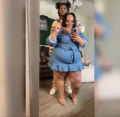 Couple Goal Plus Size, Plus Size Relationships Goals, Fashion Nova Discount Code, Plus Size Relationships, Plus Size Couples Goals, Fashion Avenue Nyc, Chubby Girl With In Relationship, Fat Black Lady, Black Couple Pregnant Aesthetic