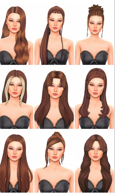 𝒯𝒮𝟦 𝑀𝒶𝓍���𝒾𝓈 𝑀𝒶𝓉𝒸𝒽 𝐻𝒶𝒾𝓇 𝐿𝑜𝑜𝓀𝐵𝑜𝑜𝓀 - Gamingwithprincess Sims 4 Cc Maxis Match Hair Updo, Sims 4 Cc Medium Hair Female, Maxis Match Hair Cc, Ts4 Maxis Match Hair, Sims 4 Cc Finds Hair, Sims 4 Maxis Match Hair, Maxis Match Hair, Villain Clothing, Hair Lookbook