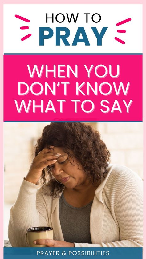 Discover simple ways to connect with God when words escape you, with heartfelt tips for daily prayers and comforting guidance for praying through life's toughest moments. Find inspiration and peace in your spiritual journey with our daily prayer ideas, designed to strengthen your faith and uplift your spirit. Embrace the power of prayer, even when you don’t know what to say, and let God’s love and grace guide you through any challenge. Prayer When You Don't Know What To Pray, What To Pray For Daily, Why Pray, How To Pray Effectively, Prayer Ideas, Connect With God, Prayer For Guidance, Thanksgiving Prayer, The Power Of Prayer