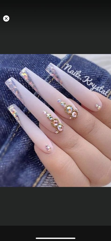 Rhinestone Placement On Nails, Nude Nails With Glitter, Rhinestone Ideas, Nails Design With Rhinestones, Fire Nails, Nail Inspiration, Stone Work, Matte Nails, Rhinestone Nails