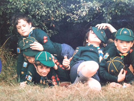 Boy Scouts Aesthetic, Wooden Overcoats, Boys Kilt, Cub Scout Uniform, Healthy Friendships, Baden Powell, Vintage Children Photos, Vintage Boy Scouts, Scout Uniform