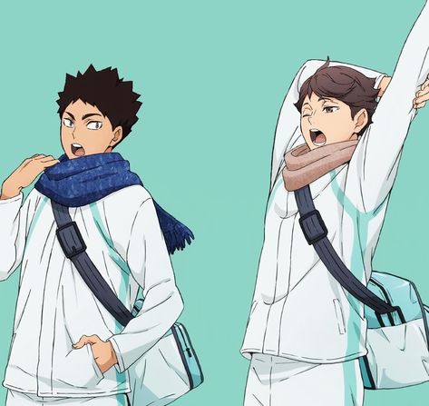 official haikyuu art Iwaoi Manga, Iwaoi Cute, Iwaoi Fanart, Iwaizumi And Oikawa, Haikyuu Iwaizumi, Oikawa And Iwaizumi, Iwa Chan, Iwaizumi X Oikawa, Haikyuu Official Art