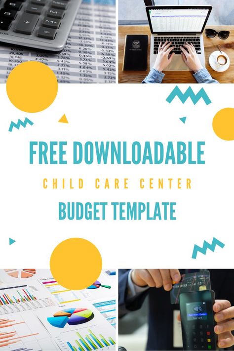 Manage your child care center or daycare finances more efficiently with this free downloadable child care budget template. Daycare Budget Template, Preschool Director, Early Childhood Education Resources, Child Care Center, Starting A Daycare, Childcare Business, Daycare Center, Daycare Ideas, Teacher Assistant