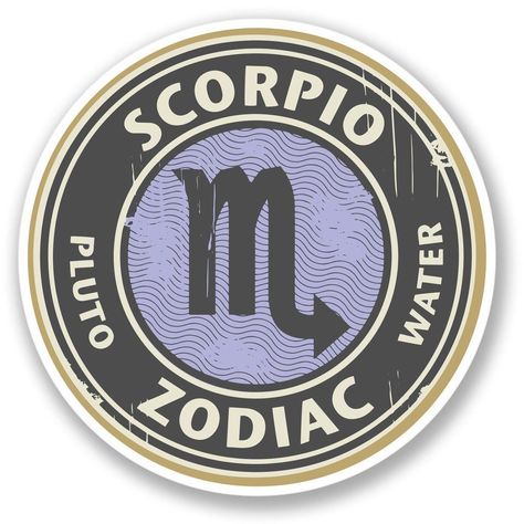 Scorpio Stickers, Birth Horoscope, Scorpio Star Sign, Scorpio Star, Scorpio Art, Star Vinyl, Laptop Travel, Vinyl Stickers Laptop, Tumblr Stickers