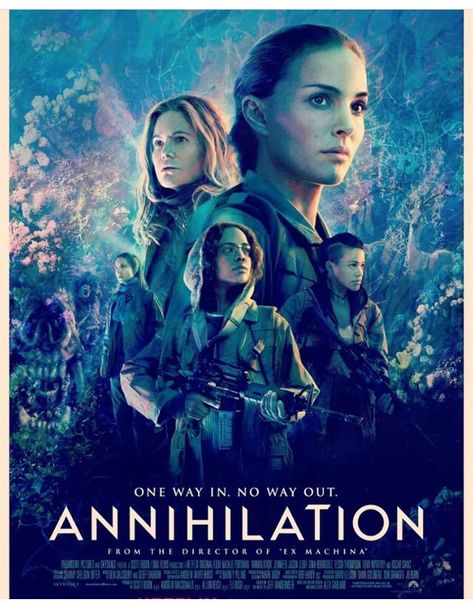 Annihilation Annihilation 2018, Annihilation Movie, Tam Film, Gina Rodriguez, 2018 Movies, Tessa Thompson, Movie Streaming, Oscar Isaac, Christopher Nolan