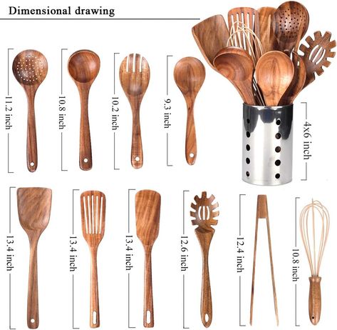 Bamboo utensils are an eco-friendly and stylish addition to your kitchen. 🍴🌿 Crafted from sustainable bamboo, these utensils are lightweight, durable, and naturally antimicrobial. They are perfect for various cooking tasks and are gentle on cookware surfaces, making them a versatile choice. By choosing bamboo utensils, you're not only elevating your kitchen tools but also making a sustainable choice for the environment. 👍🌎👩‍🍳👨‍🍳 #EcoFriendlyKitchen Spoon Decor, Wooden Cooking Utensils Set, Wood Cooking Utensils, Bamboo Kitchen Utensils, Wooden Utensils Set, Wood Kitchen Utensils, Wooden Cooking Utensils, Plastic Utensils, Wood Utensils