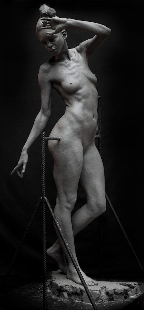 19th Century Sculpture, Life Drawing Pose, Traditional Sculptures, Anatomy Sculpture, Dog Anatomy, Nude Artwork, Sculpture Techniques, Body Art Photography, Sculpture Art Clay