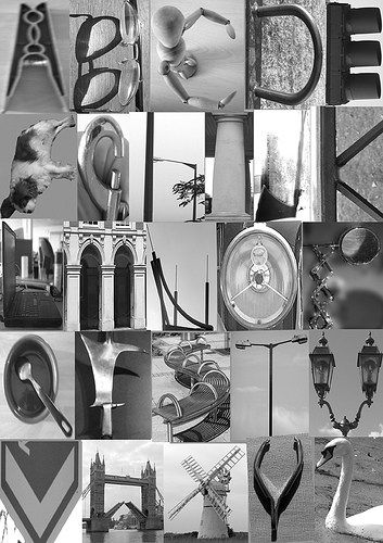 A couple of years ago, as part of an assignment on Tips From The Top Floor we were asked to provide a group of pictures depicting the letters of the alphabet with out using both the written and pri… Letter Photography, Alphabet Photography, Alphabet Photos, Istoria Artei, Photo Letters, Typography Alphabet, Photography Club, Alphabet Art, Photography Classes