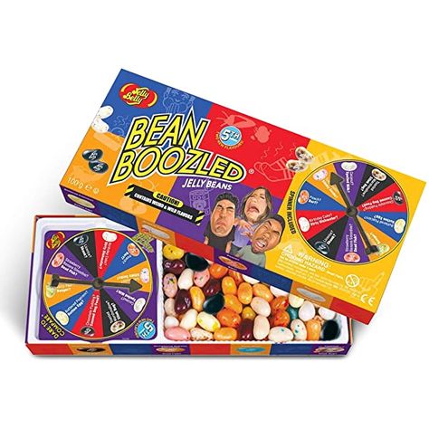 Jelly Bean Game, Jelly Bean Flavors, Bean Boozled, Jelly Belly Beans, Party Shorts, Rotten Egg, Spinner Wheel, Canned Dog Food, Sports Decor