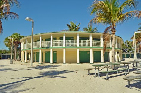 Crandon Park, Cabanas  The cabanas are 10'x10' spaces with cold water showers and access to a private picnic area. They are available for daily, monthly, or annual rentals. Florida Hikes, Key Biscayne Florida, Cold Water Shower, Crandon Park, Double Kayak, Beach Cabana, Places To Rent, Key Biscayne, North Beach