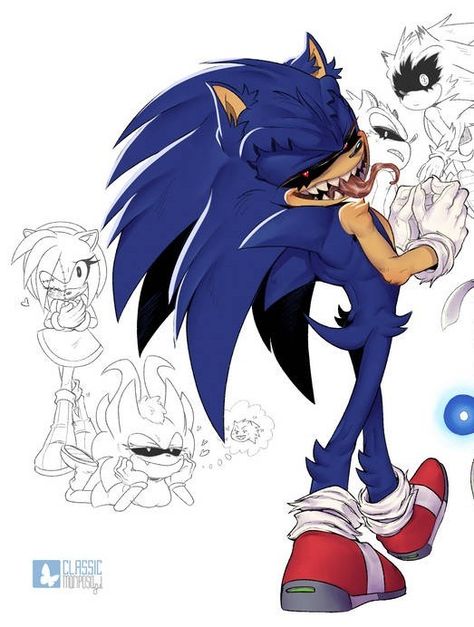 Fleetway Sonic X Sonic.exe, Sonic Exe Art, Sonic Exe Fanart, Tails Doll, Sonic Exe, Creepy Horror, Sonic Funny, Sonic Fan Characters, Creepypasta Characters