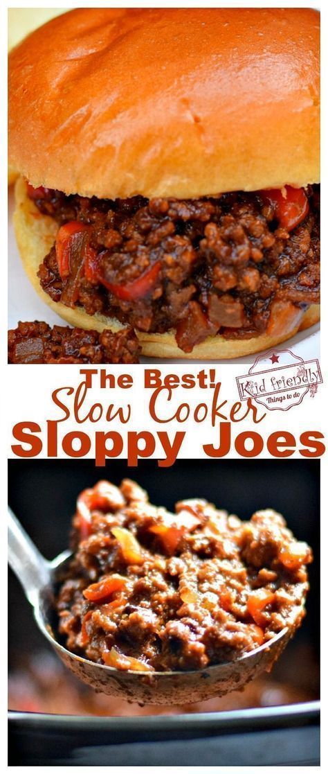 Sloppy Joe Crockpot Recipes, Dinner For Busy Nights, Best Sloppy Joe Recipe, Crock Pot Sloppy Joes, Slow Cooker Sloppy Joes, Sloppy Joe Recipe Easy, Homemade Sloppy Joe Recipe, Sloppy Joe Recipe, Beef Food Recipes