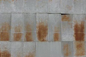 Painting Rusted Metal, Tin Siding, Tin Shed, Corrugated Tin, Steel Siding, Painting Metal, Rusty Tin, Rust Removal, Pump House