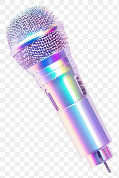 Rainbow Microphone, Microphone Png, Microphone Illustration, Map Icons, Iphone Design, Recording Microphone, Karaoke, White Background, Map