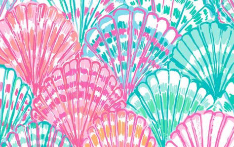 Lilly Pulitzer, Laptop, Wallpapers, Pattern, Pink, Blue