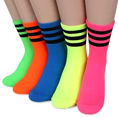 Check more at [product_link] Neon Socks, Socks Womens, Ribbed Socks, Cheer Stuff, Fancy Design, Colorful Socks, Talent Show, Fashion Socks, Cool Socks