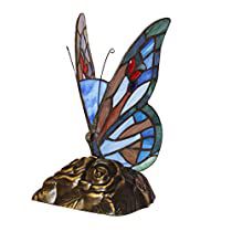 Check this out at Amazon Modern Living Room Table, Tiffany Style Lighting, Vintage Bedside Table, Stained Glass Table Lamps, Tiffany Style Table Lamps, Tiffany Table Lamps, Making Stained Glass, Bedroom Lamp, Stained Glass Butterfly