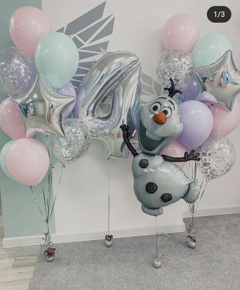 Elsa Balloon, Frozen 3rd Birthday, Frozen Themed Birthday Cake, Frozen Balloons, Frozen Birthday Party Decorations, Rodjendanske Torte, Elsa Birthday, Girl Birthday Decorations