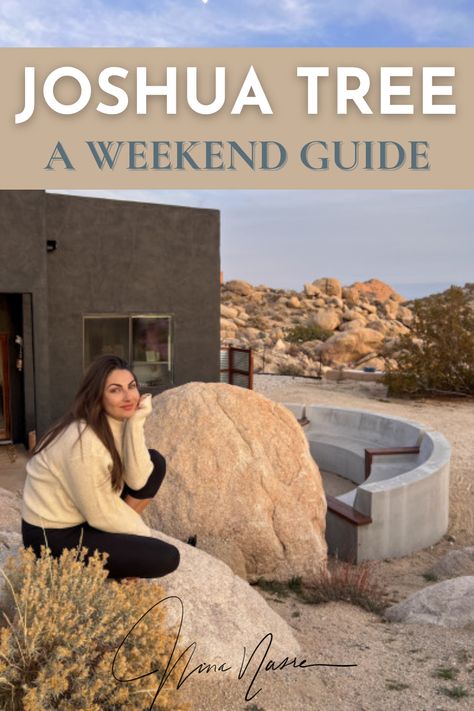 A guide to the perfect girl's weekend in Joshua Tree. Where to eat, stay, hike, and shop! Joshua Tree Outfit Ideas Summer, Joshua Tree Restaurants, Joshua Tree Outfit Ideas, Joshua Tree Outfit, Joshua Tree Camping, Tree Outfit, Joshua Tree Airbnb, Twentynine Palms, Desert Chic