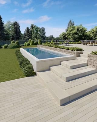 Pools Backyard Inground, Pool Landscape Design, Small Pool Design, Backyard Pool Landscaping, Modern Pools, Small Pools, Trailer Remodel, Dream Pools, Backyard Pool Designs