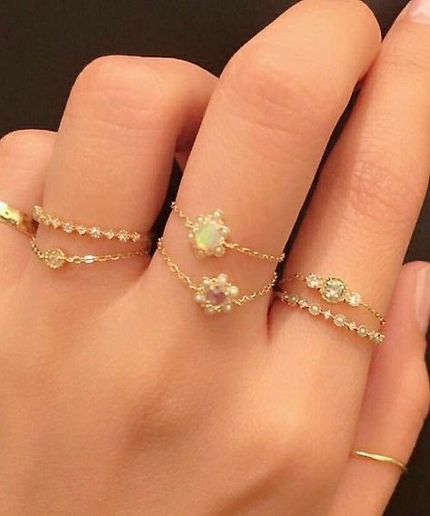 Cincin Diy, Indie Jewelry, Dope Jewelry, Jewelry Lookbook, Hand Jewelry, Girly Jewelry, Jewelry Inspo, Dream Jewelry, Stylish Jewelry