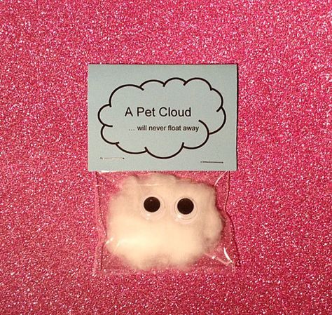 Pet Cloud, Cloud Wedding, Silly Gifts, Anniversaire Diy, Birthday Gifts For Teens, Cadeau Diy, Favors Wedding, Weird Stuff, Dessin Adorable