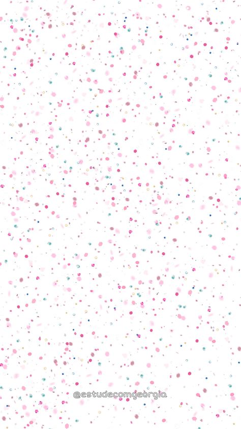 Pink Confetti Background, Confetti Wallpaper, Tile Mat, Preppy Wallpapers, Confetti Background, White Confetti, Pink Confetti, Phone Aesthetic, Preppy Wallpaper