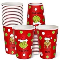 Grinch Christmas Party, Grinch Party, Christmas Open House, Christmas Cups, Xmas Theme, Christmas Holiday Party, Holiday Cups, Baby Boy 1st Birthday, Christmas Party Favors