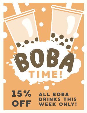 Advertisement For School Project, Bubble Tea Advertising, Bubble Tea Advertisement, Boba Tea Poster, Boba Advertisement, Advertisement Poster Product, Advertisement Poster Ideas, Poster Boba, Bubble Tea Poster