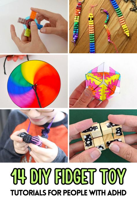 Create DIY fidget toys for kids with ADHD. These fidget toys are functional to keep kids with ADHD engaged. Click to view the entire list and pick up your favorite to make. Projects curated by ArtyCraftyCrew. Diy Fidget Toys For Adults, Easy Diy Fidget Toys, Homemade Fidget, Homemade Fidget Toys, Fidgets Diy, Diy Sensory Toys, Friendship Crafts, Sensory Items, Diy Sensory