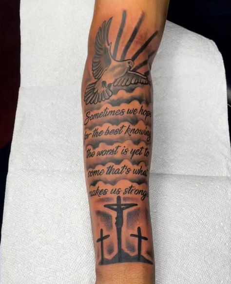 Long Live Tattoo For Men, Only The Strong Survive Tattoo For Men, Beat The Odds Tattoo Men, Tuff Tattoos For Men, First Tattoo Ideas For Men, Rare Tattoos Men, Tattoos With Deep Meaning, Arm Tattoos Black, Arm Tattoos For Guys Forearm