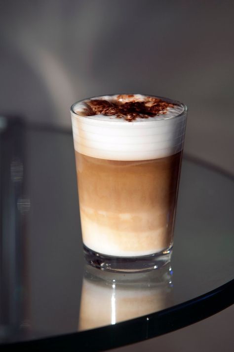 Macchiato Aesthetic, Marketing Assignment, Coffee Macchiato, Macchiato Coffee, Latte Aesthetic, Espresso Macchiato, Layered Drinks, Speciality Coffee Shop, Coffee Facts