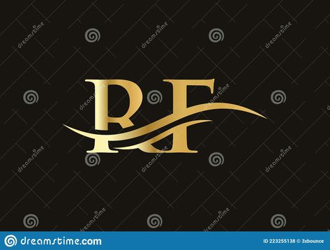 Rf Logo, Identity Illustration, Logo Design For Business, Company Identity, About Water, Business Company, Logo Design Inspiration, Lettering Design, Business Design