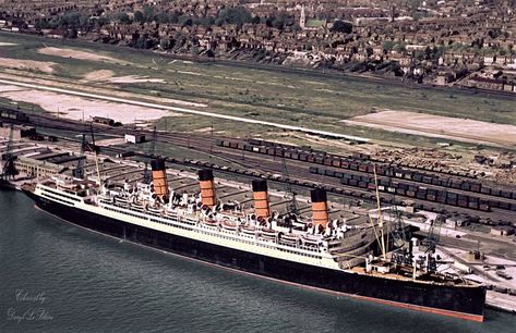 Rms Aquitania, Cunard Line, Ocean Liner, John Brown, Steam Boats, Southampton, Paris Skyline, Liverpool, Boats