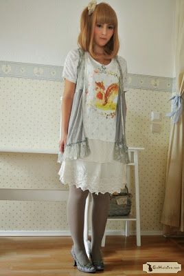 Casual Mori, Side Pony, Mori Style, Mori Fashion, Mori Girl Fashion, Forest Girl, Gyaru Fashion, Granny Chic, Mini Series