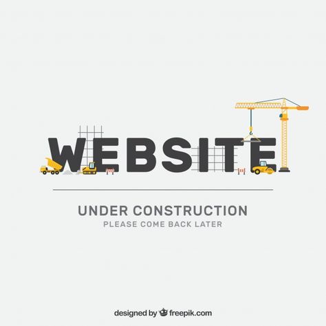 https://www.freepik.com/free-vector/flat-under-construction-template_1587640.htm#term=construction&page=4&position=16 Under Maintenance Design, Website Under Construction Design, Under Construction Illustration, Construction Infographic, Construction Graphic Design, Construction Poster, Construction Website Templates, Under Construction Theme, Under Construction Website